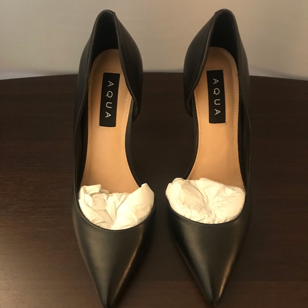 Women’s Dion Half d’Orsay High-Heel Pumps